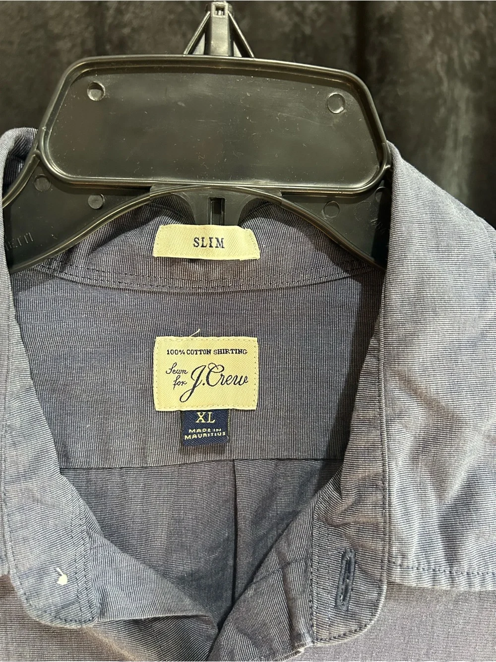 J. Crew Men's Light Blue Casual Button-Down Shirt